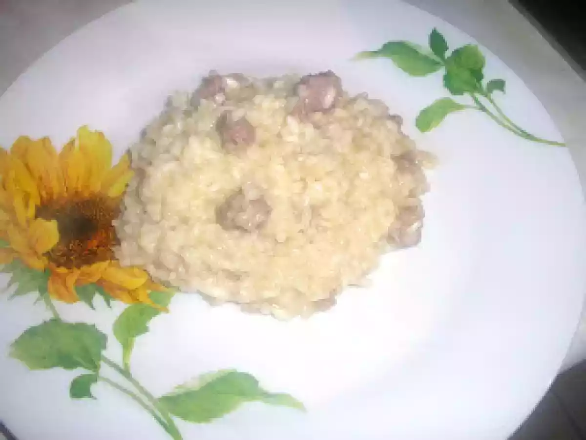 Risotto alla salsiccia