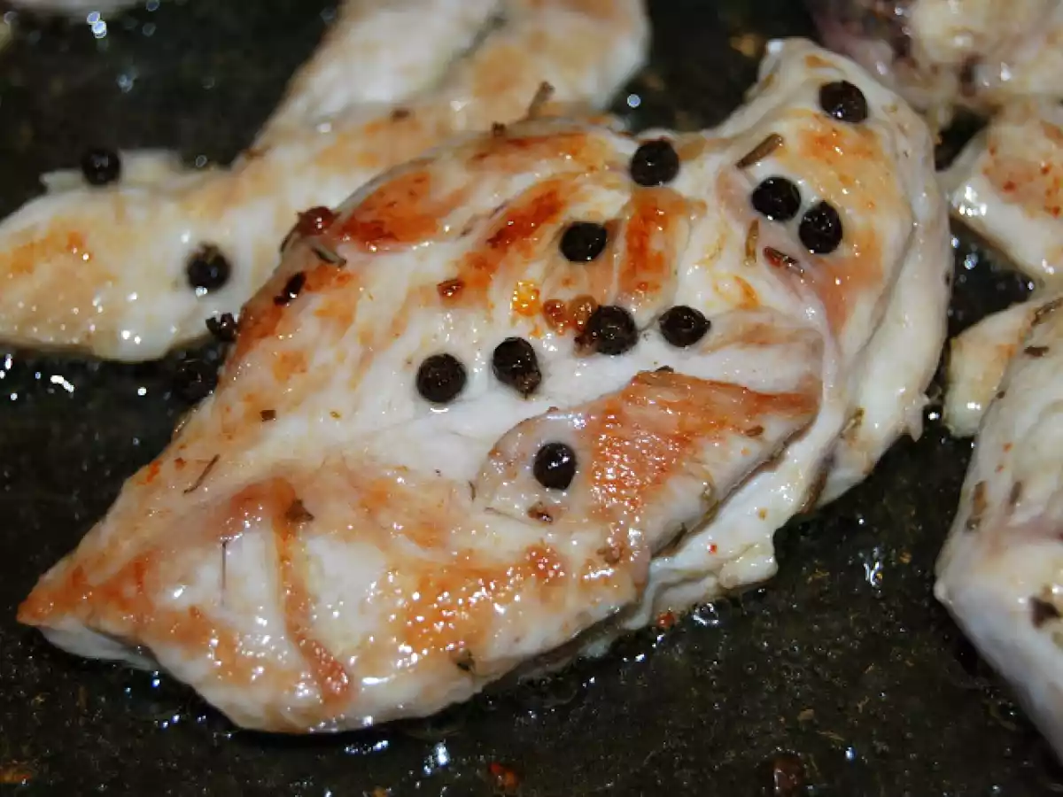 Risotto cremos cu piept de pui aromat