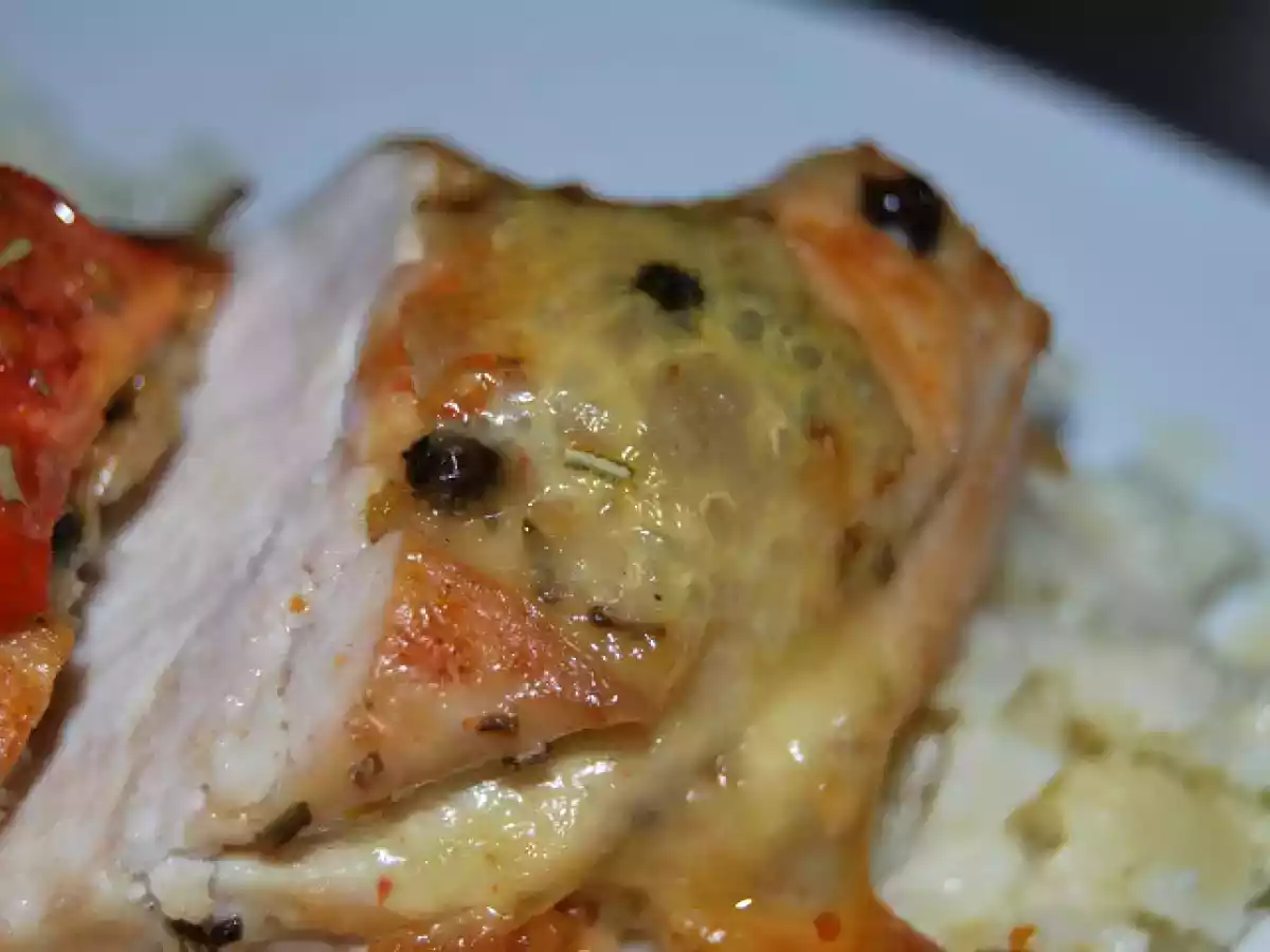 Risotto cremos cu piept de pui aromat - poza 6