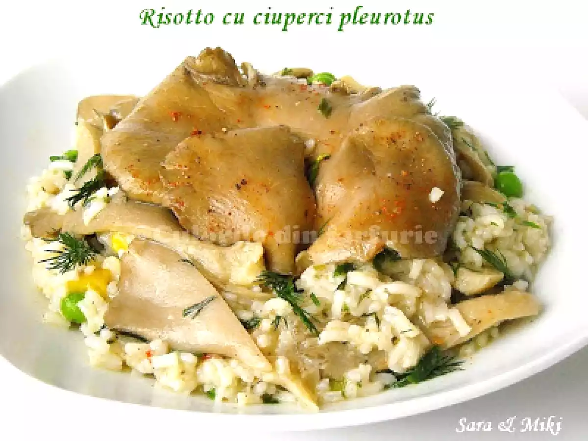 Risotto cu ciuperci pleurotus - poza 2