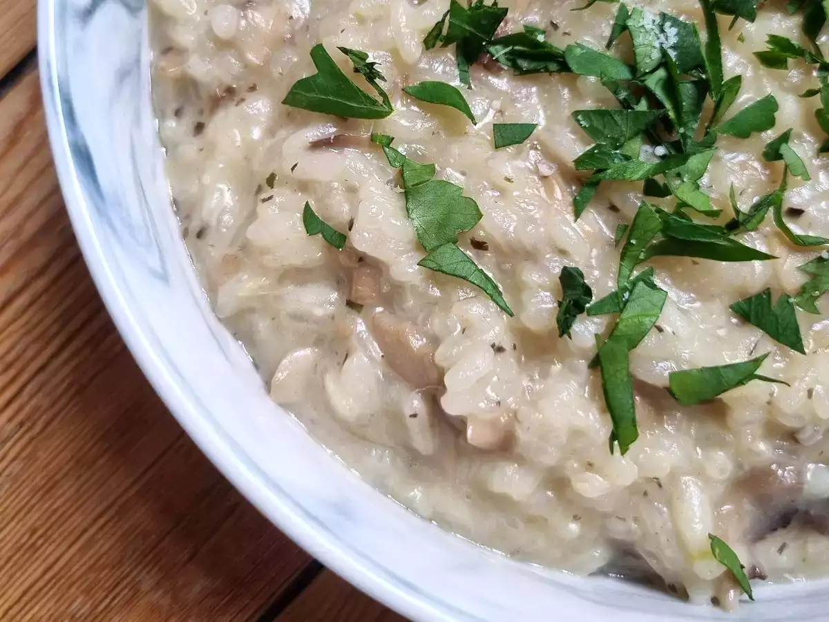 Risotto cu ciuperci - super rapid la Thermomix - poza 4