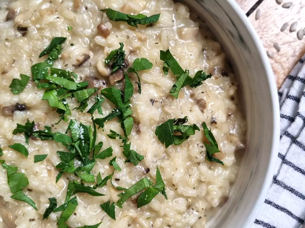 Risotto cu ciuperci - super rapid la Thermomix - poza 5