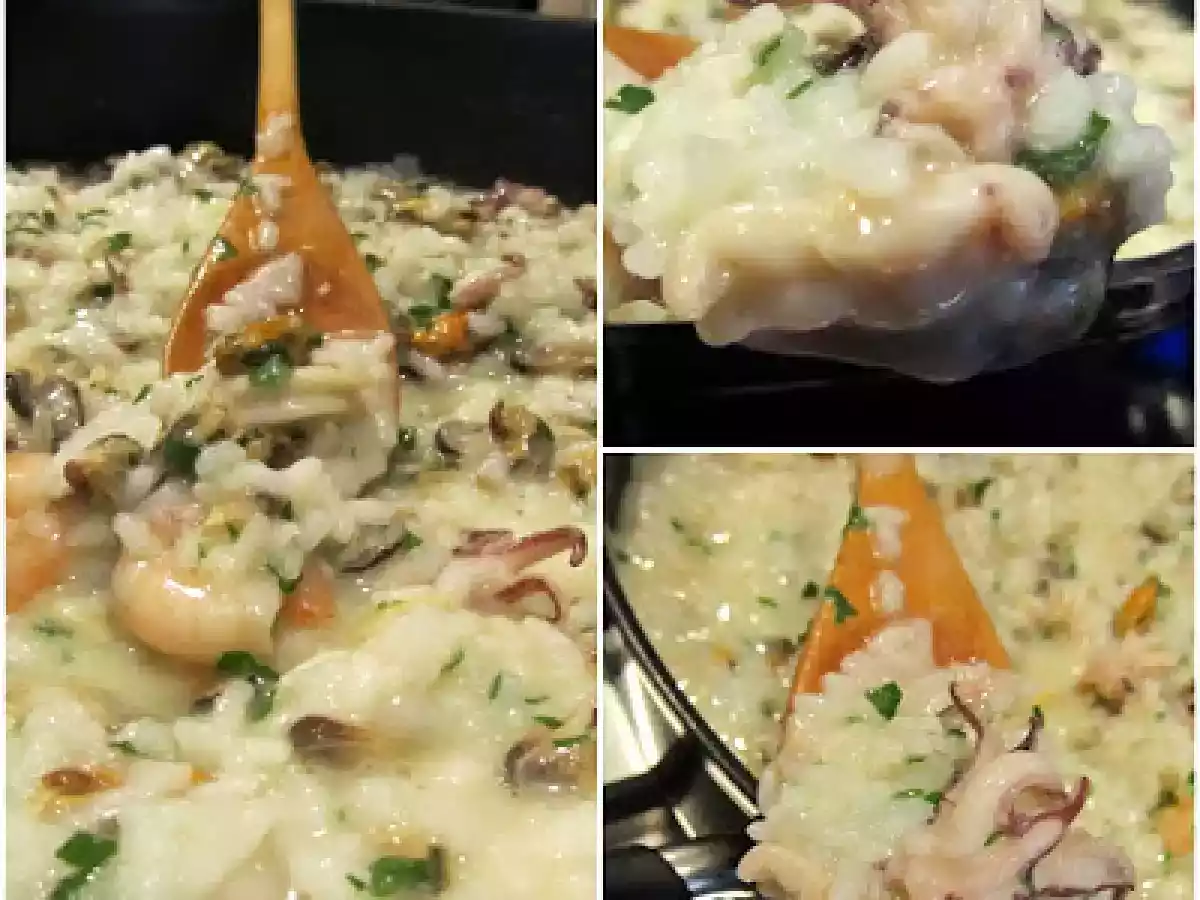 RISOTTO CU FRUCTE DE MARE - poza 3