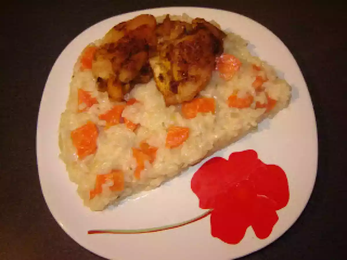 Risotto cu morcov si pulpe de pui la cuptor - poza 2