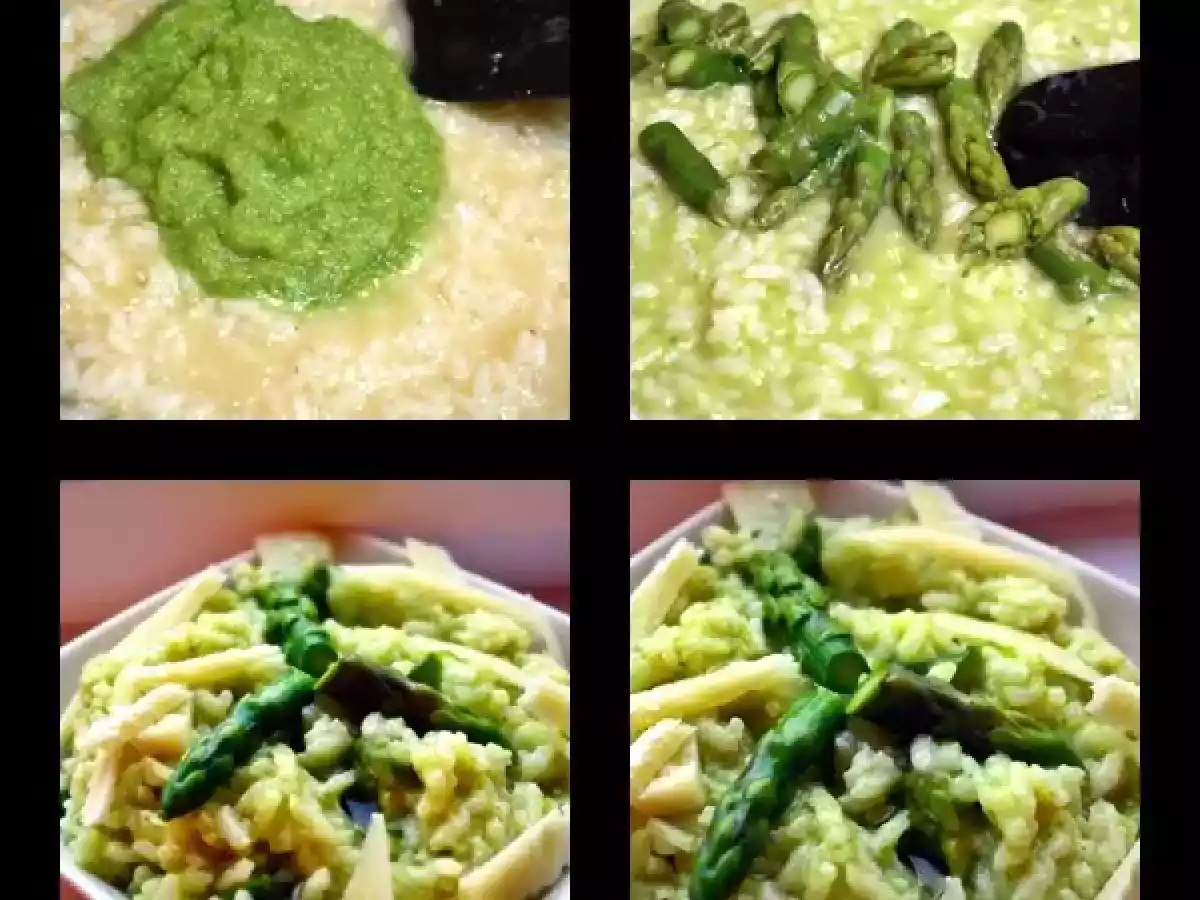 Risotto cu sparanghel - poza 5