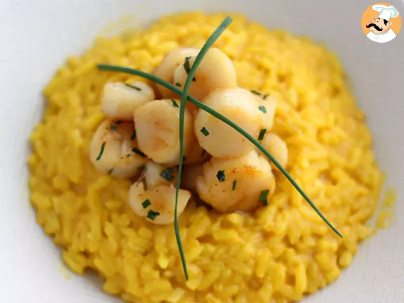 Risotto cu St Jacques si sofran, poza 1