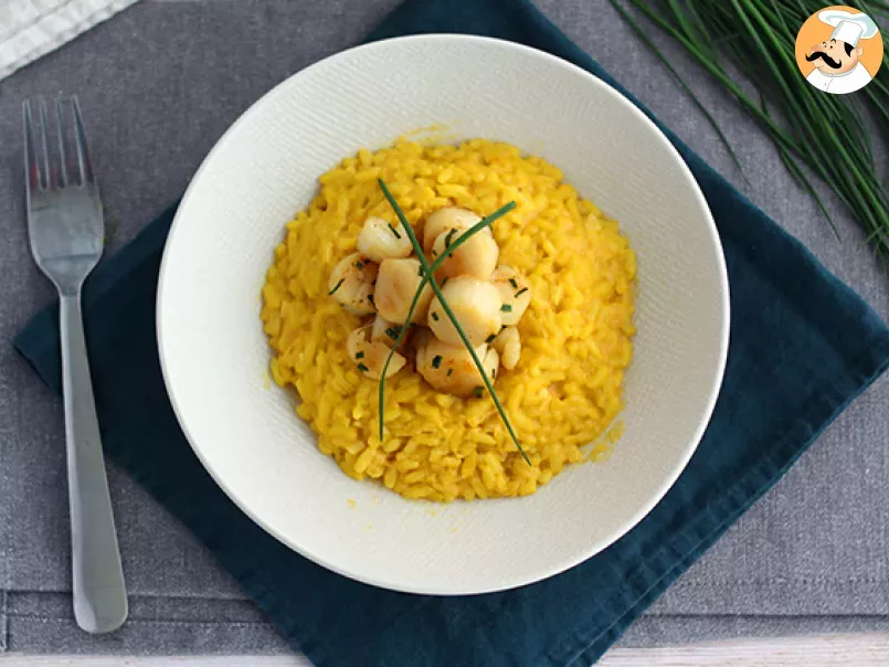 Risotto cu St Jacques si sofran, poza 3