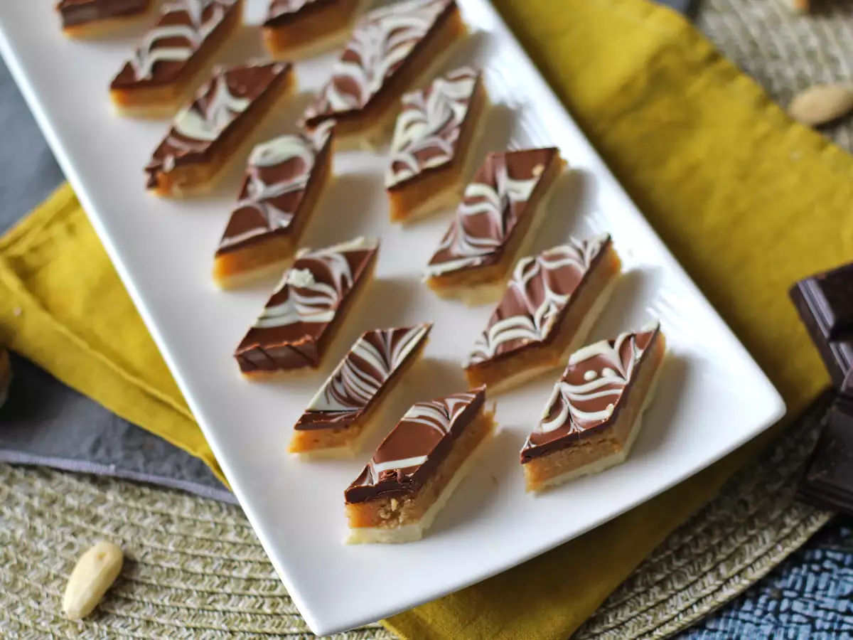 Rkhama, dulcele marocan cu arahide și ciocolată-fără coacere - poza 2