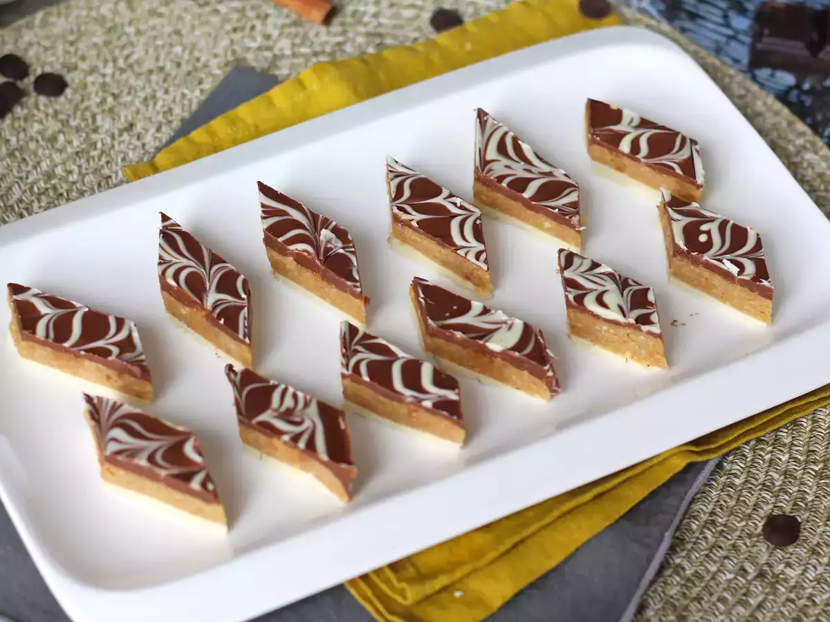 Rkhama, dulcele marocan cu arahide și ciocolată-fără coacere - poza 4