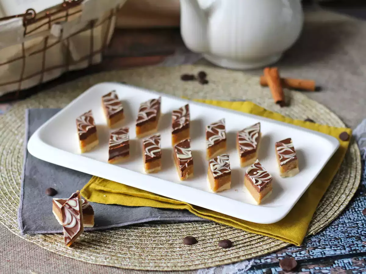 Rkhama, dulcele marocan cu arahide și ciocolată-fără coacere - poza 5