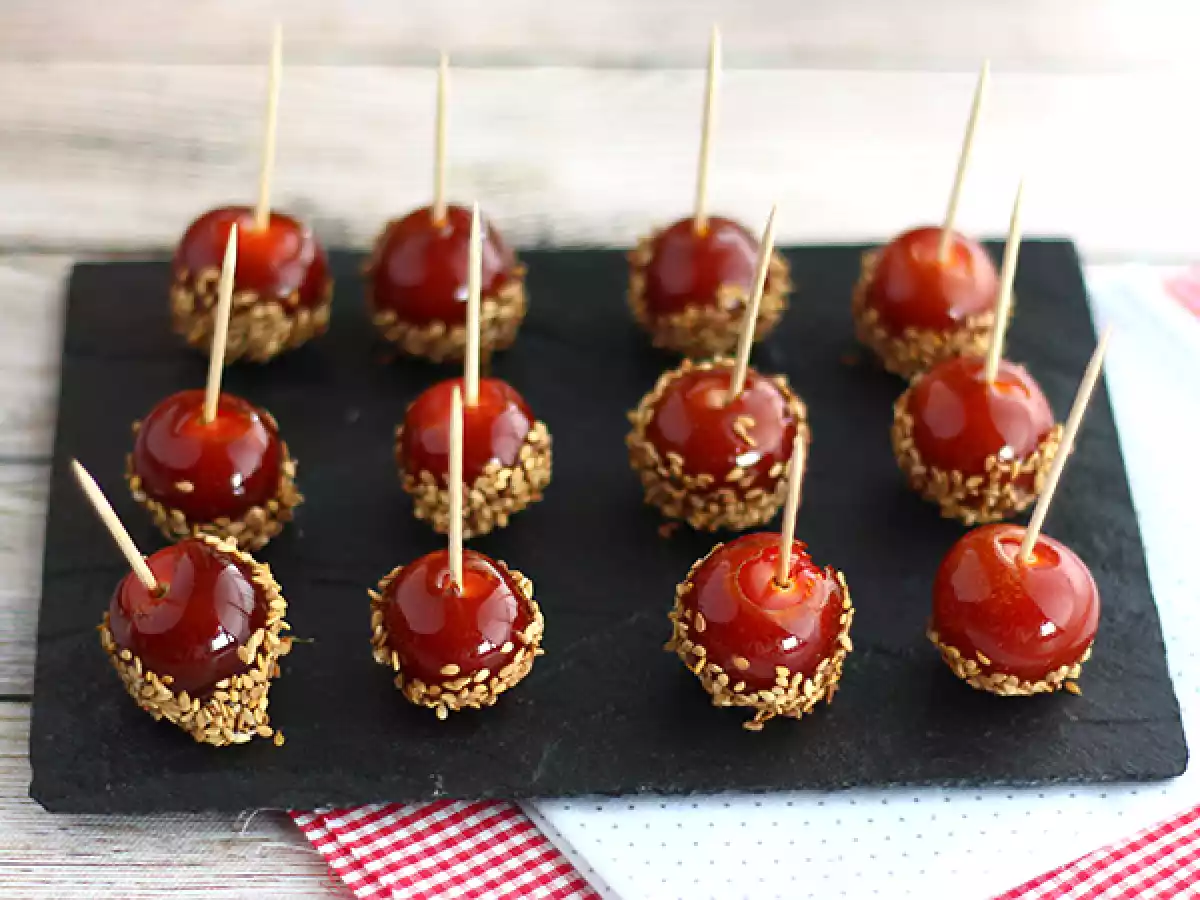 Rosii cherry caramelizate - poza 2