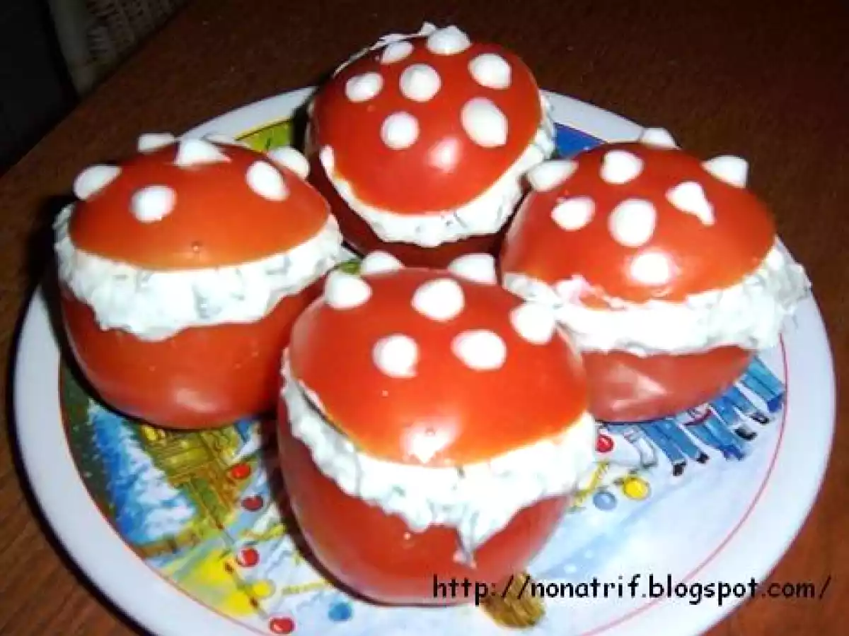 Rosii umplute ciupercute