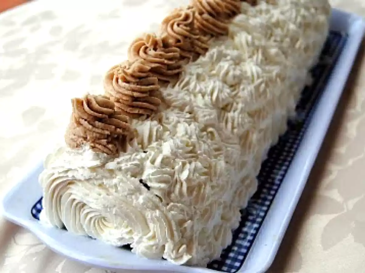 Rulada cu crema de castane - poza 2