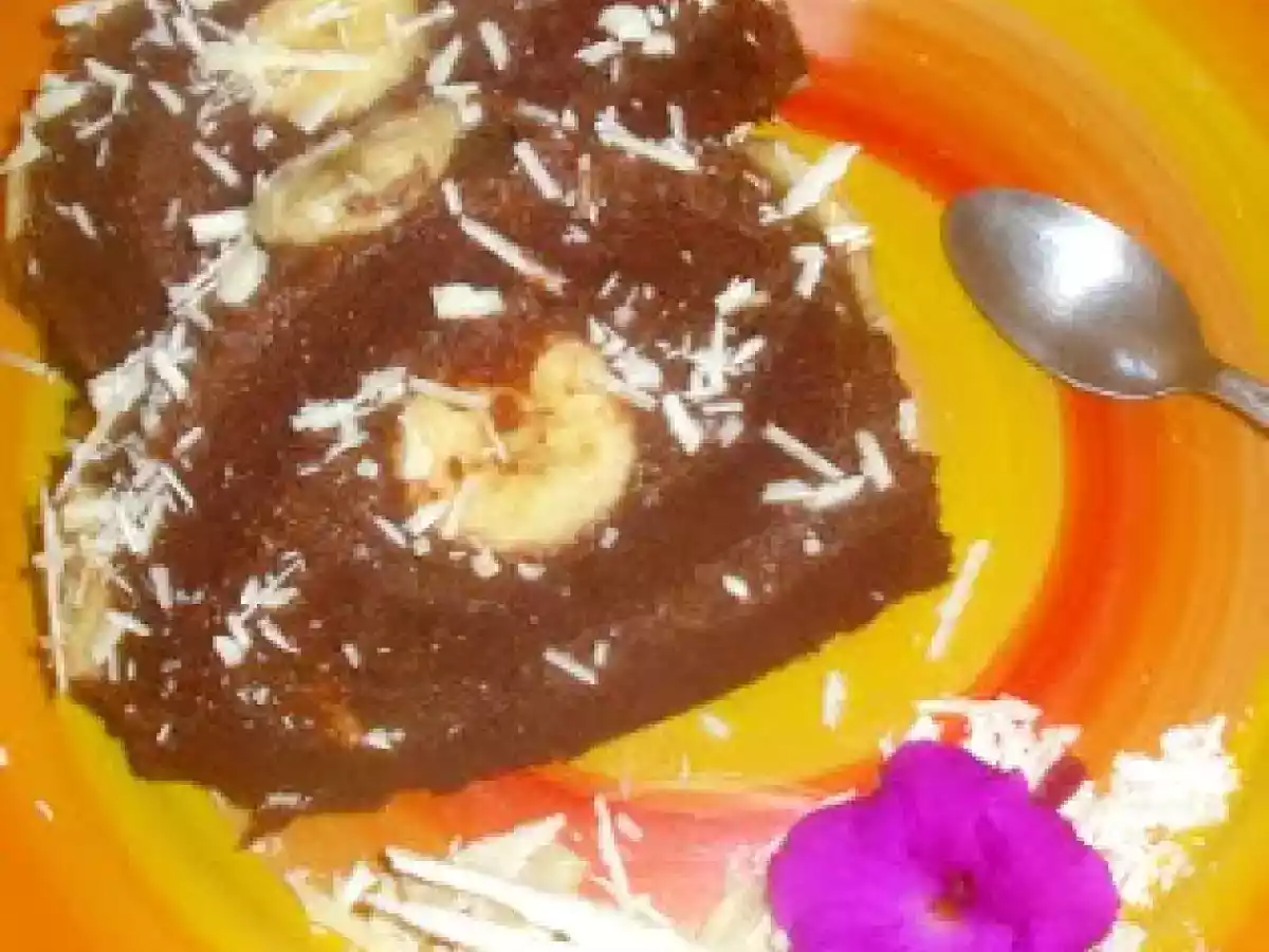 Rulada cu crema de ciocolata si banane - poza 2