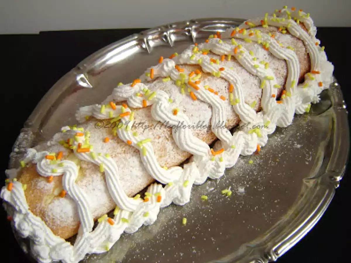 Rulada cu crema de lamaie - poza 5