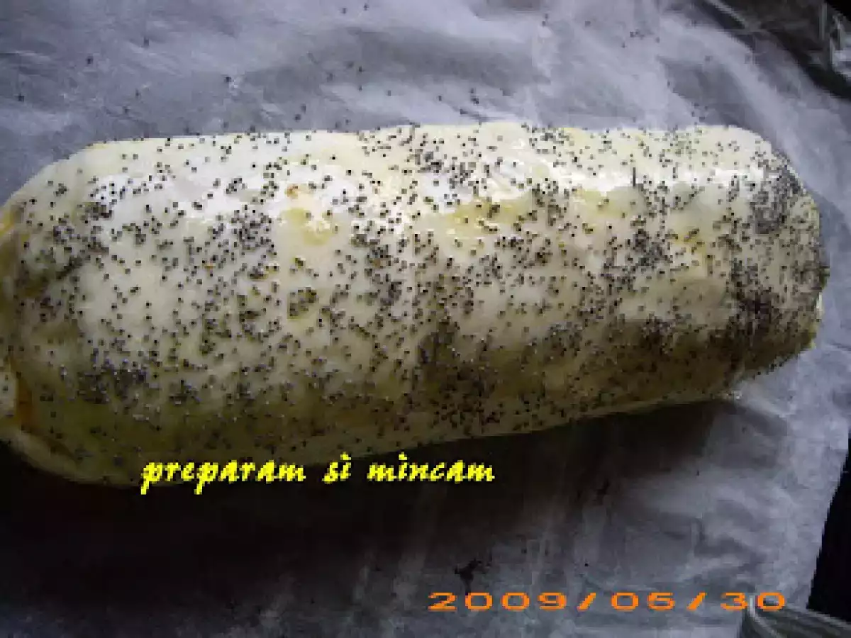 Ruladă cu sparanghel, brânză și prosciutto crudo - poza 8