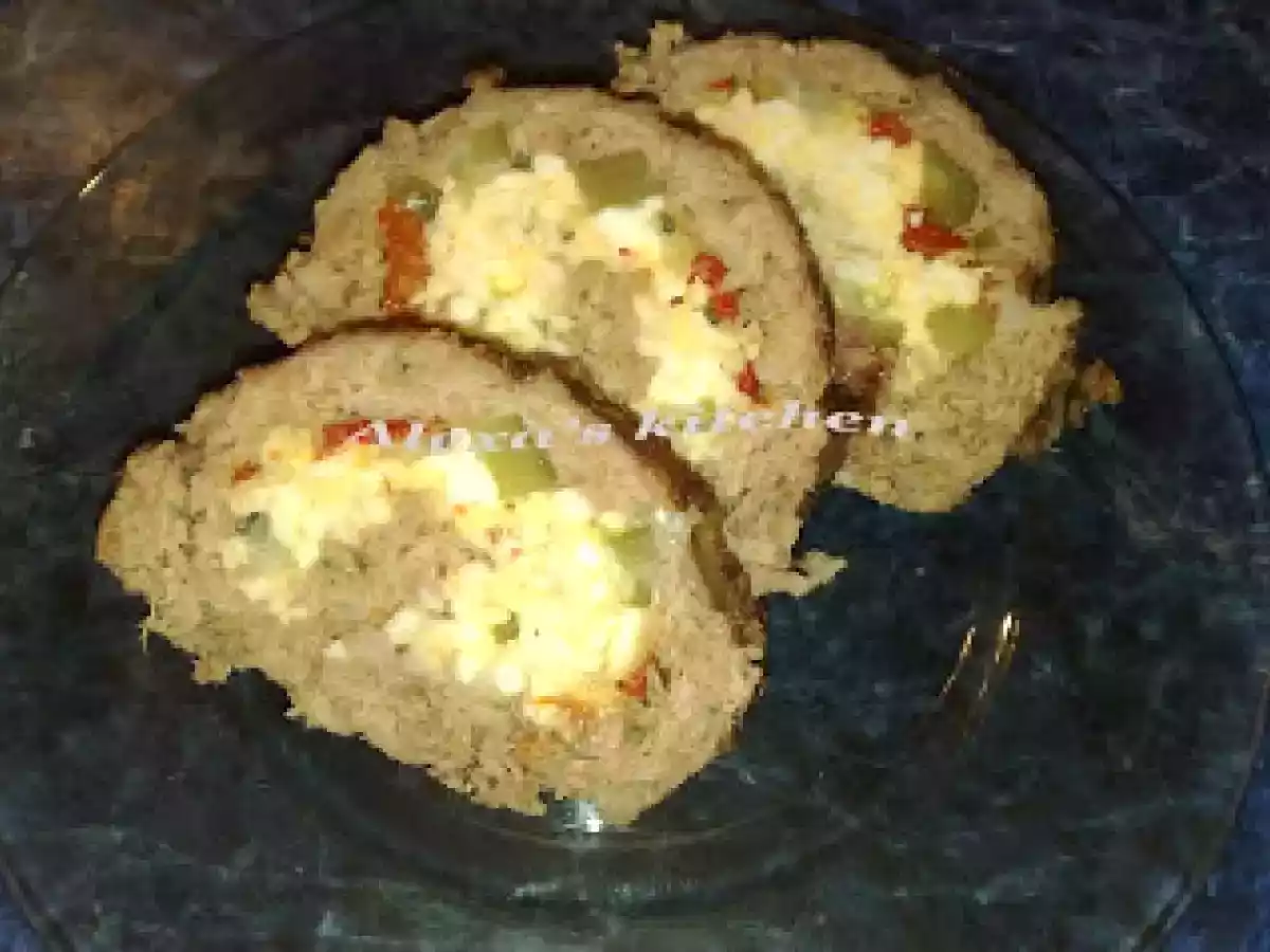 Rulada de carne tocata