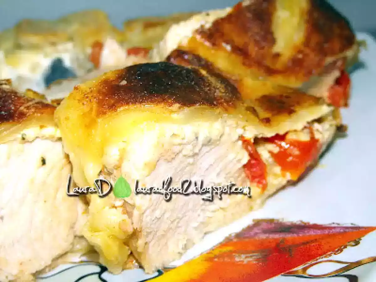 Rulada de foietaj cu curcan