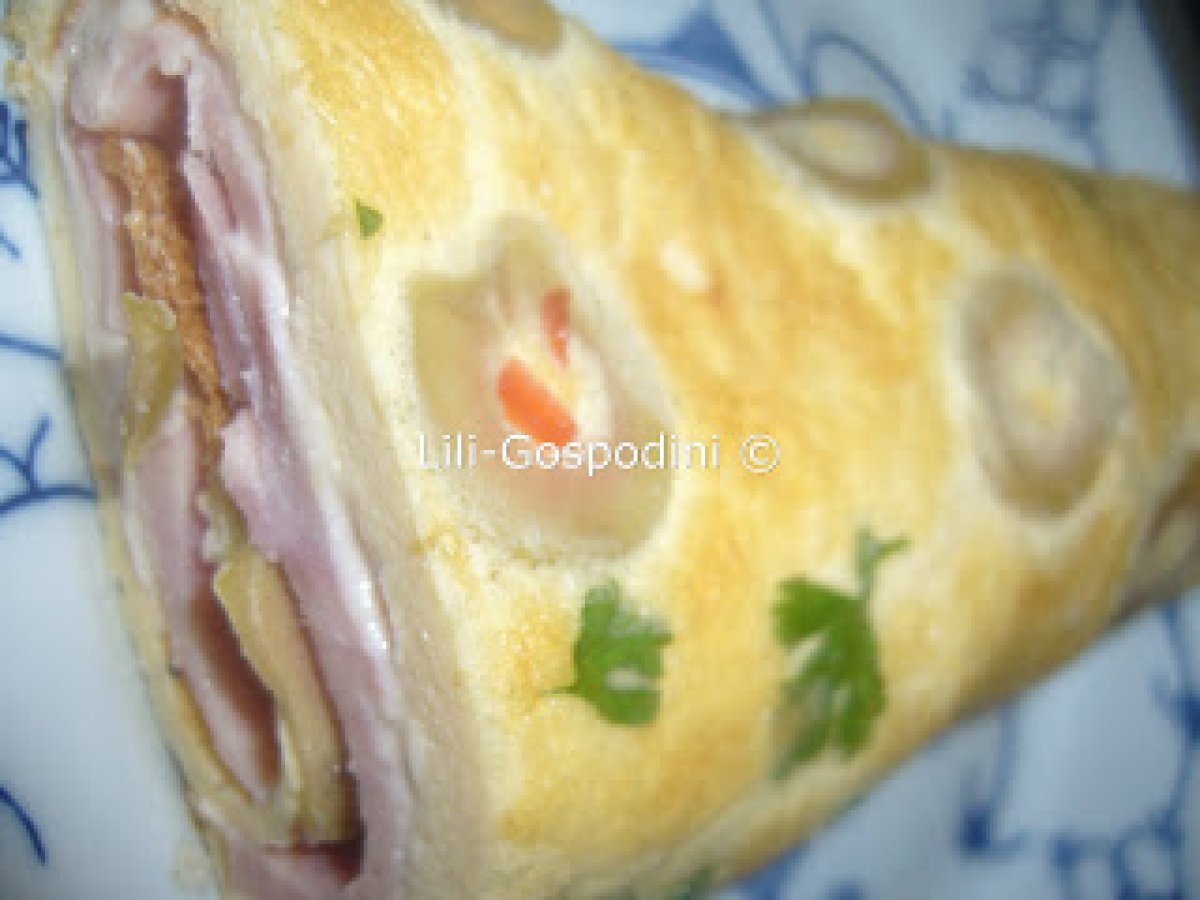 Rulada de omleta - Rețetă Petitchef