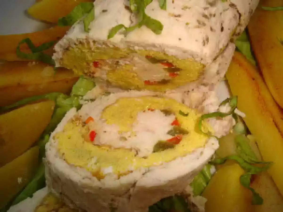 Rulada de pui cu omleta - poza 2