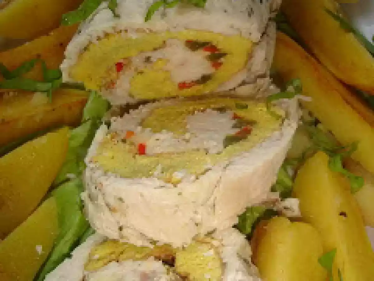 Rulada de pui cu omleta - poza 3