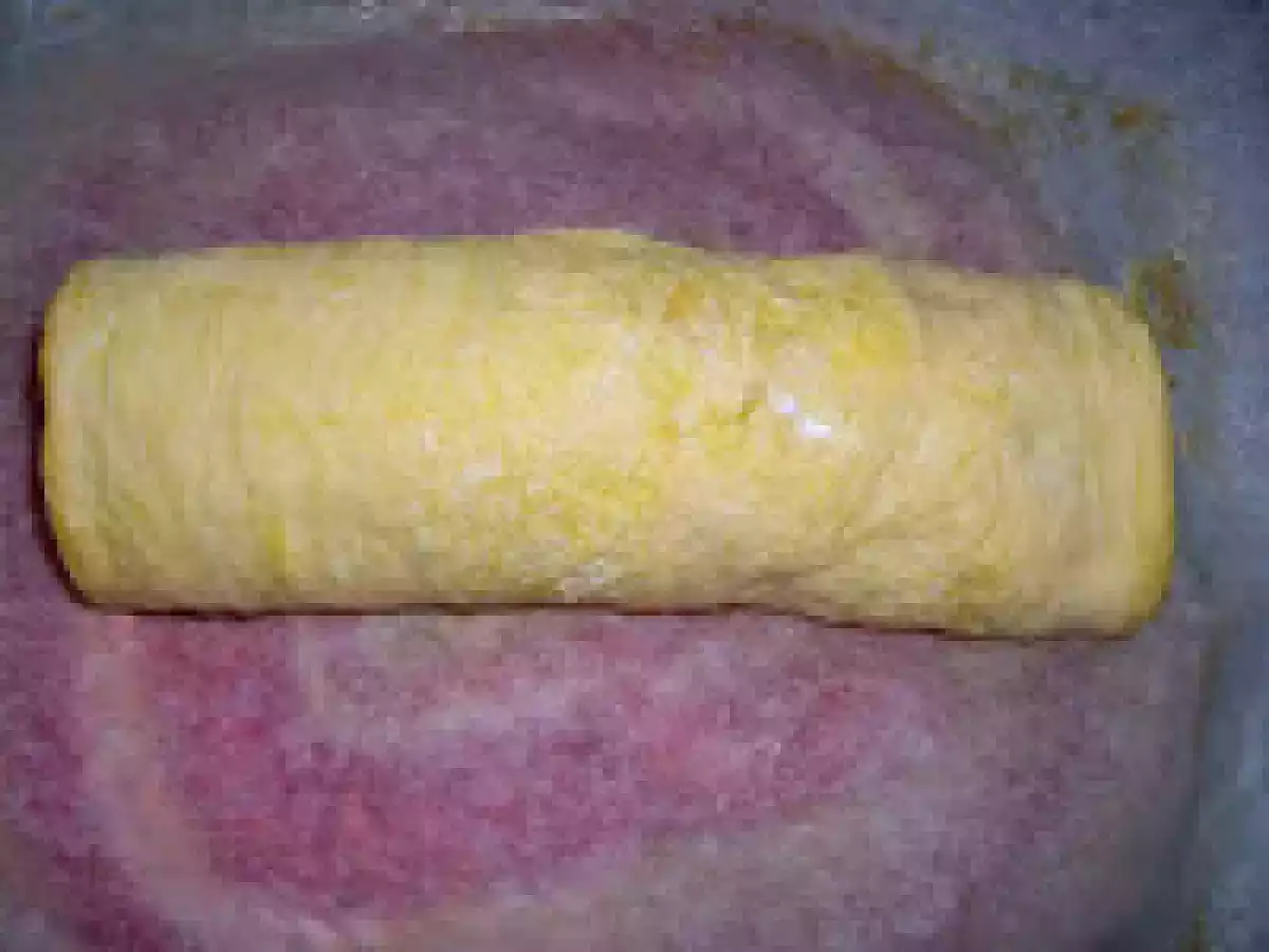 Rulada de spanac cu mozzarella/Rotolo di spinaci con mozzarella - poza 7