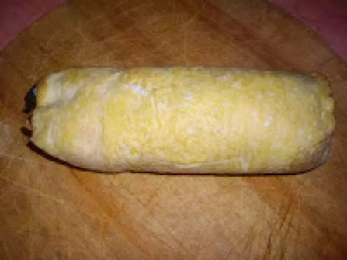 Rulada de spanac cu mozzarella/Rotolo di spinaci con mozzarella - poza 9