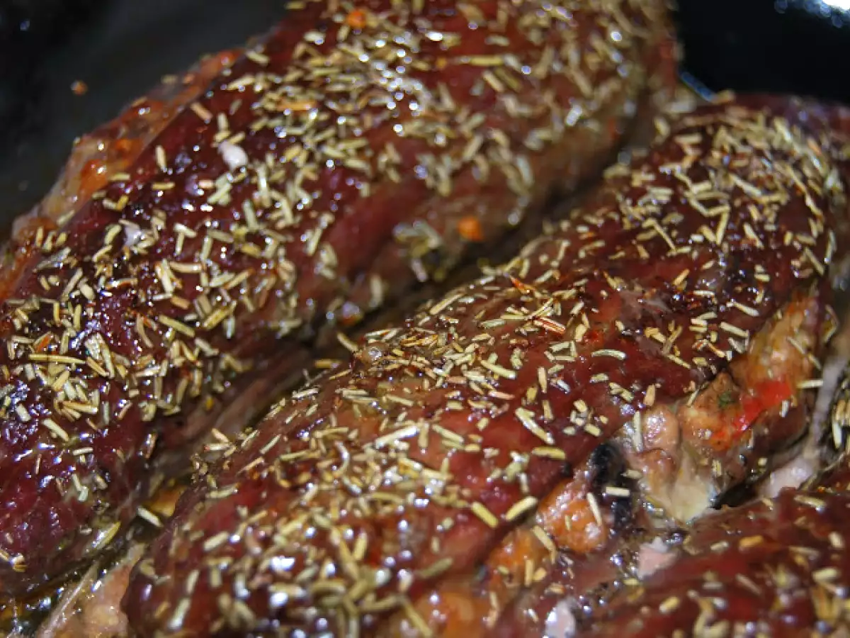 Rulada de vita cu ciuperci - poza 5