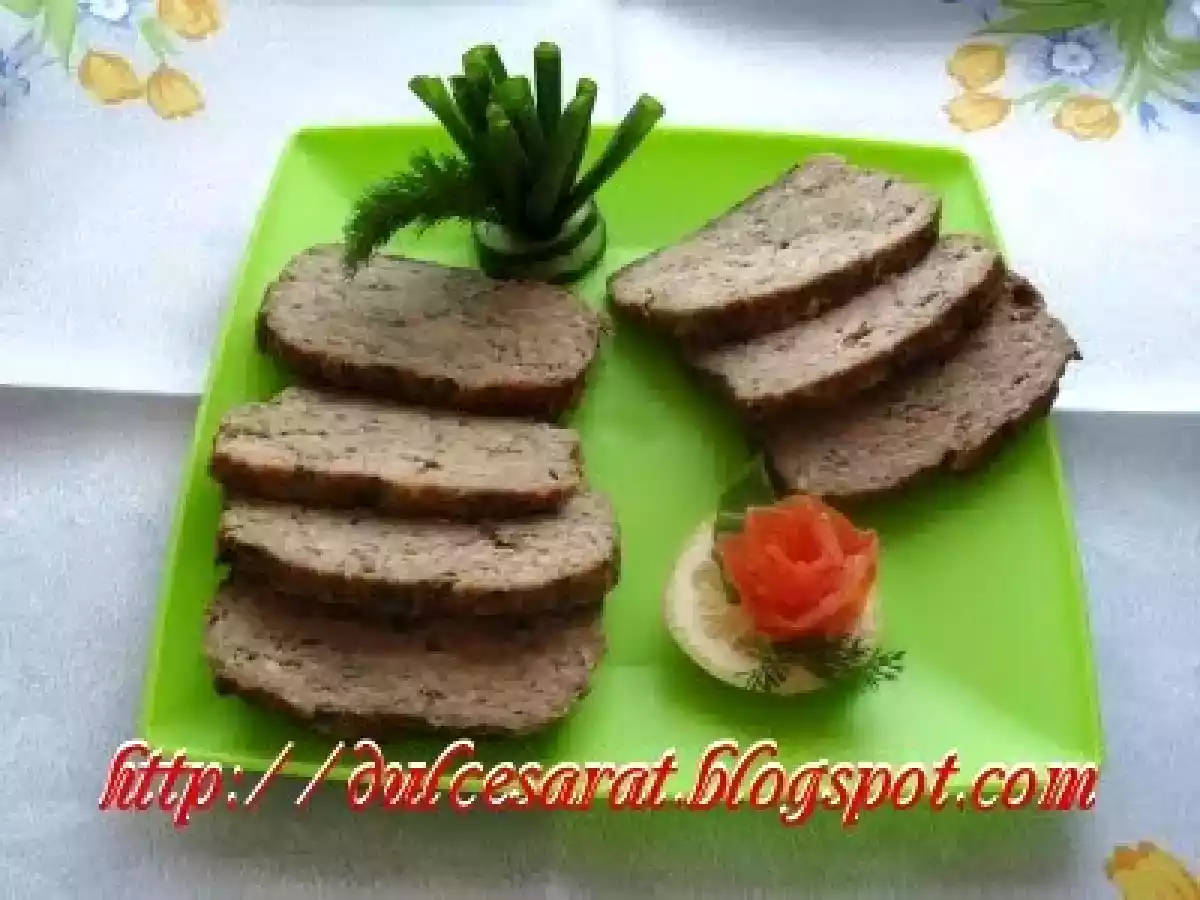 Rulada din carne de porc cu arome de primavara