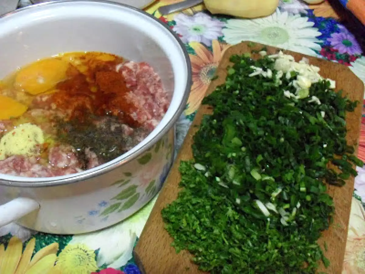 Rulada din carne de porc cu arome de primavara - poza 4