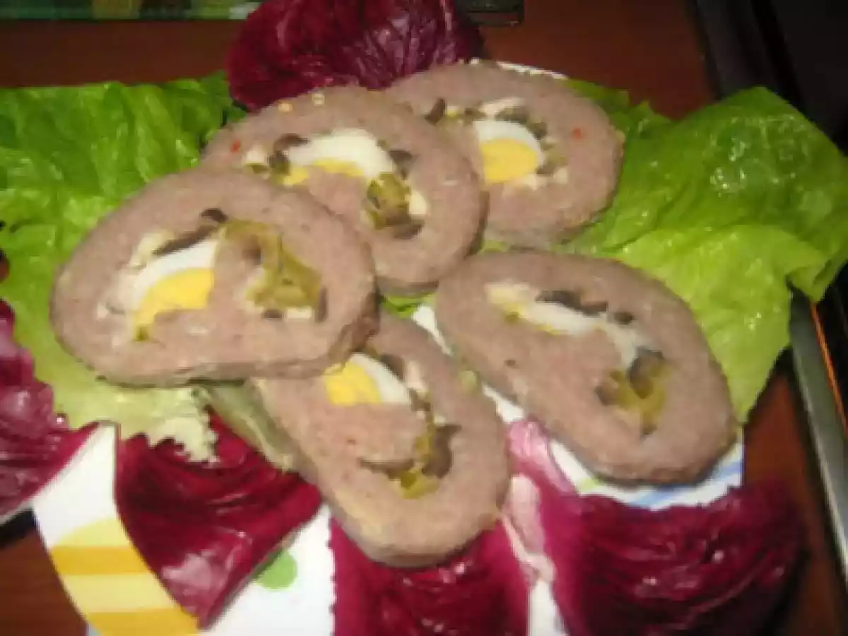 Rulada din carne tocata - poza 3