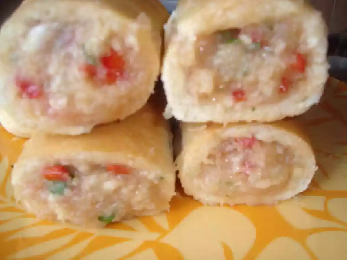 Rulada din paine cu piept de pui - poza 6