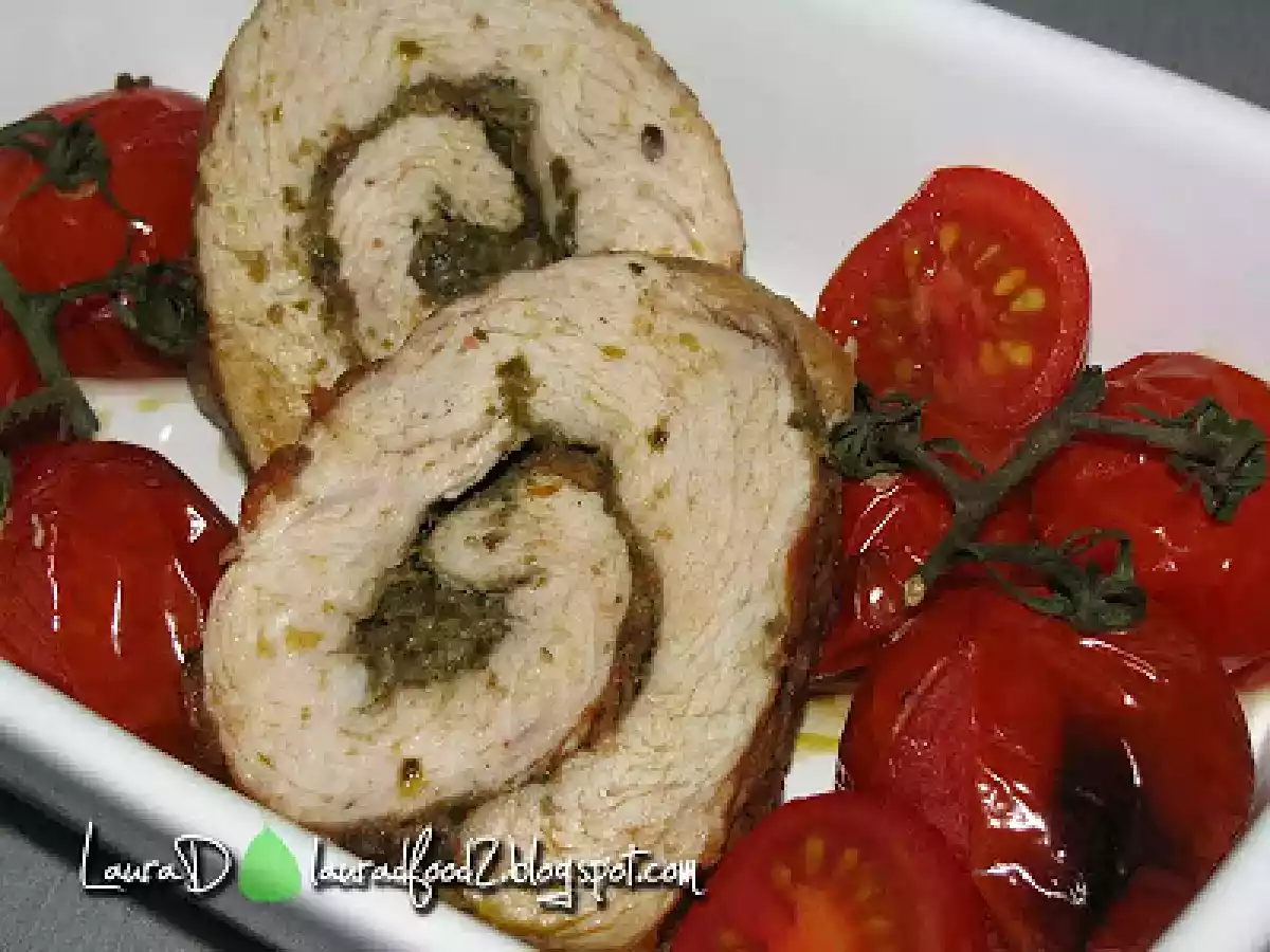 Rulada din piept de curcan cu pesto - poza 3
