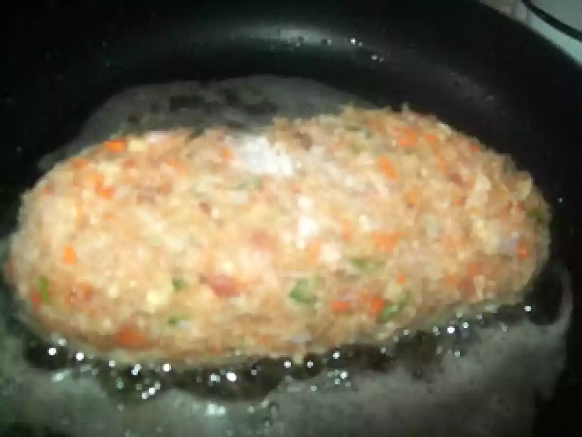 Rulada din piept de pui tocat - poza 3