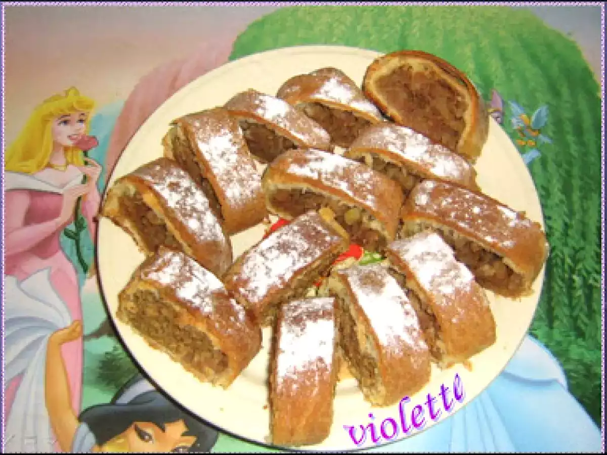 Rulade cu mar, nuca si mac