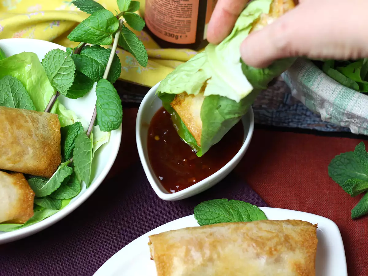 Rulouri cu creveți în Air fryer - poza 6