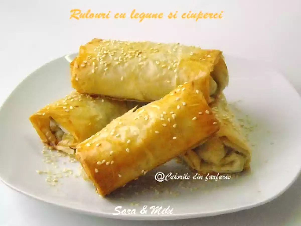 Rulouri cu legune si ciuperci - poza 2