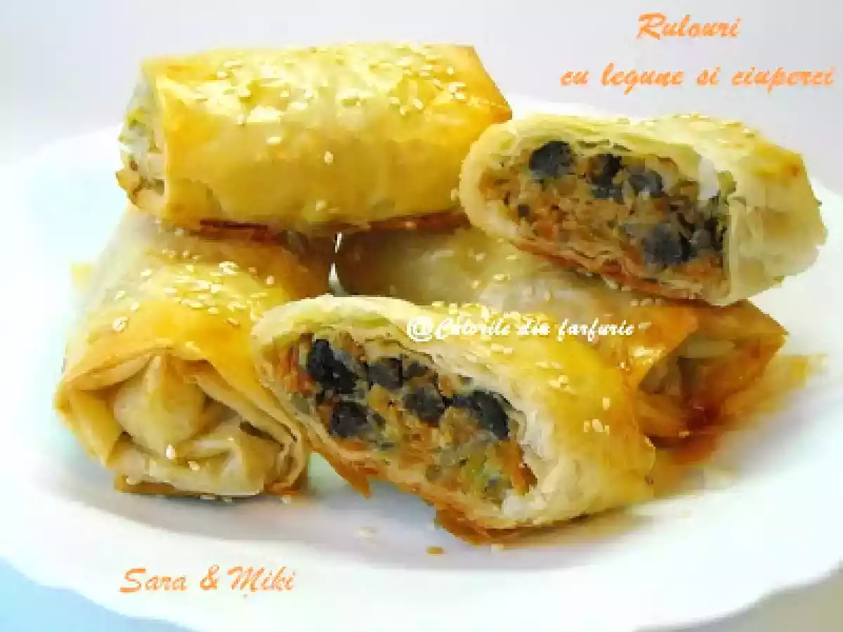 Rulouri cu legune si ciuperci - poza 3