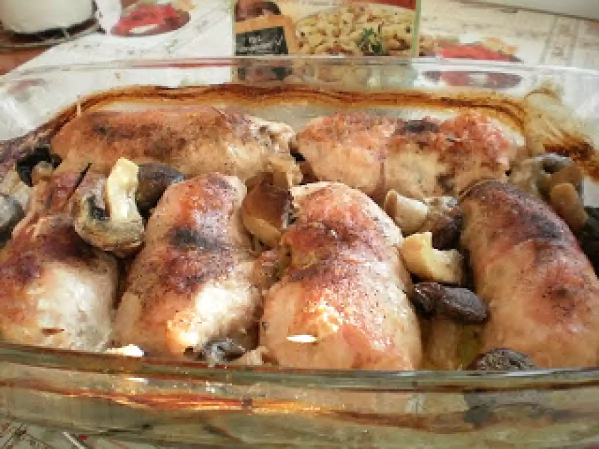 Rulouri cu sos pesto cu ciuperci - poza 8