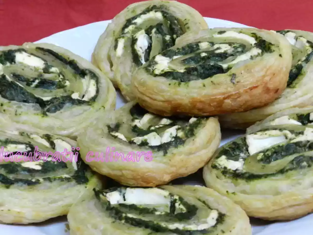 Rulouri cu spanac și feta - poza 2