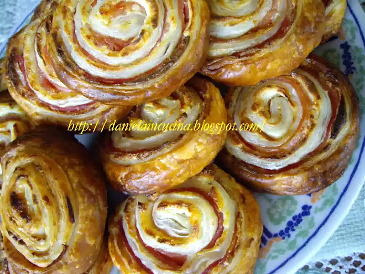 Rulouri cu sunca presata/Girelle con prosciutto cotto - poza 2