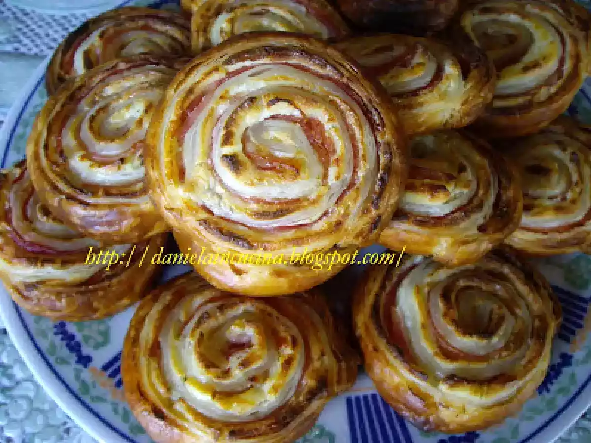 Rulouri cu sunca presata/Girelle con prosciutto cotto - poza 8