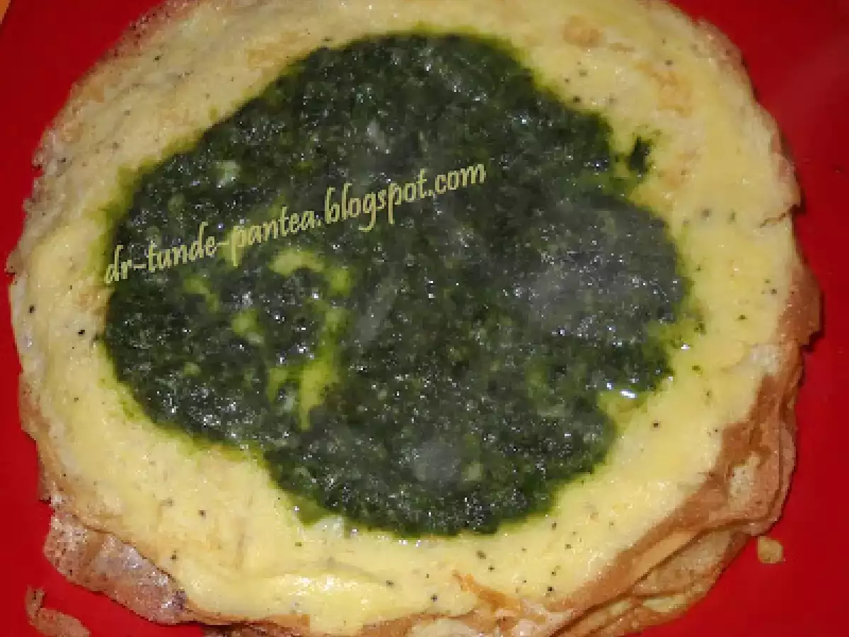 Rulouri de ou cu spanac - poza 4