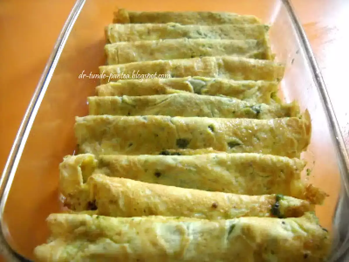 Rulouri de ou cu spanac - poza 5