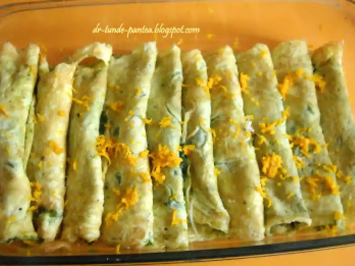 Rulouri de ou cu spanac - poza 6