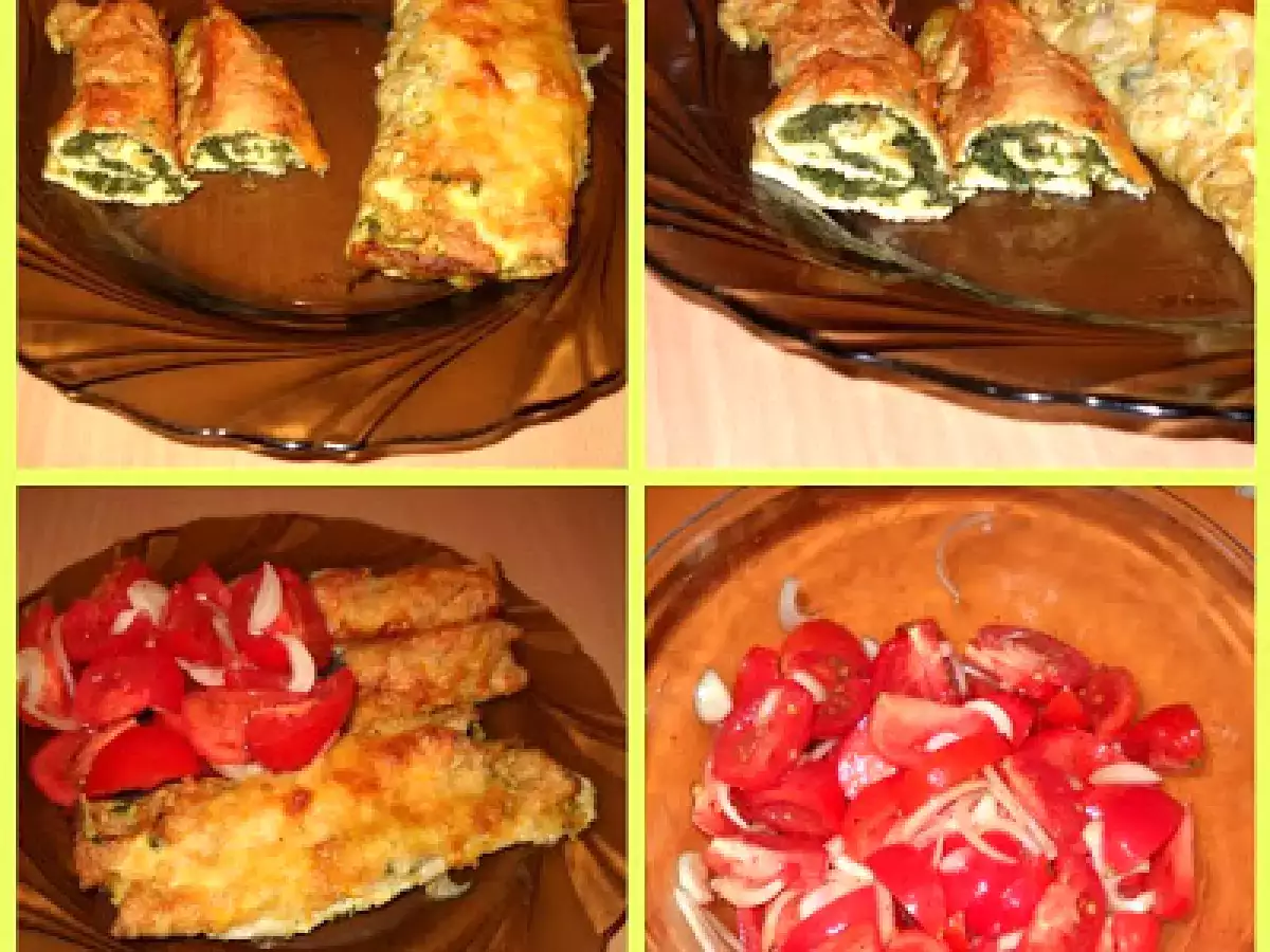 Rulouri de ou cu spanac - poza 7