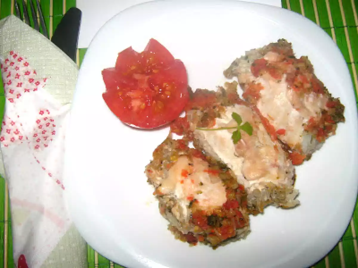 Rulouri de pui cu sos de rosii si broccoli - poza 3