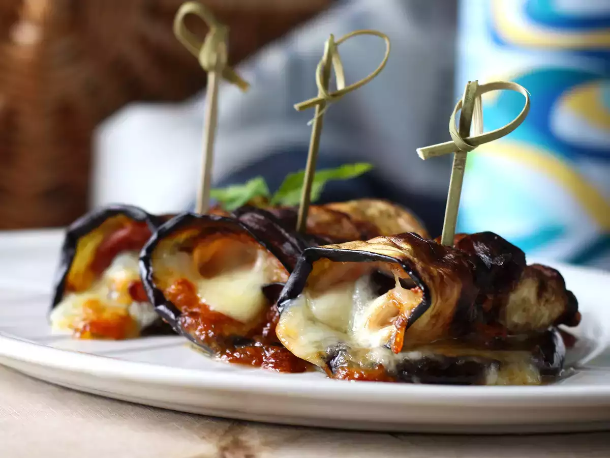 Rulouri de vinete la Air Fryer - poza 2