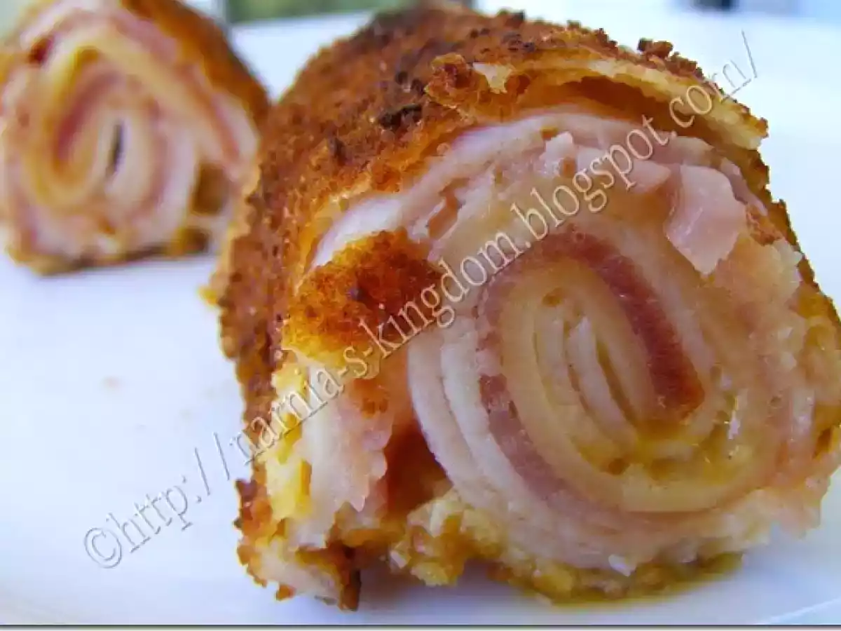 Rulouri rapide cu sunca si cascaval