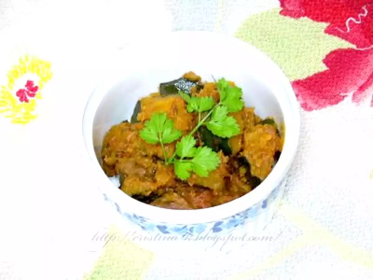 Sabji de dovleac cu rosii - poza 4